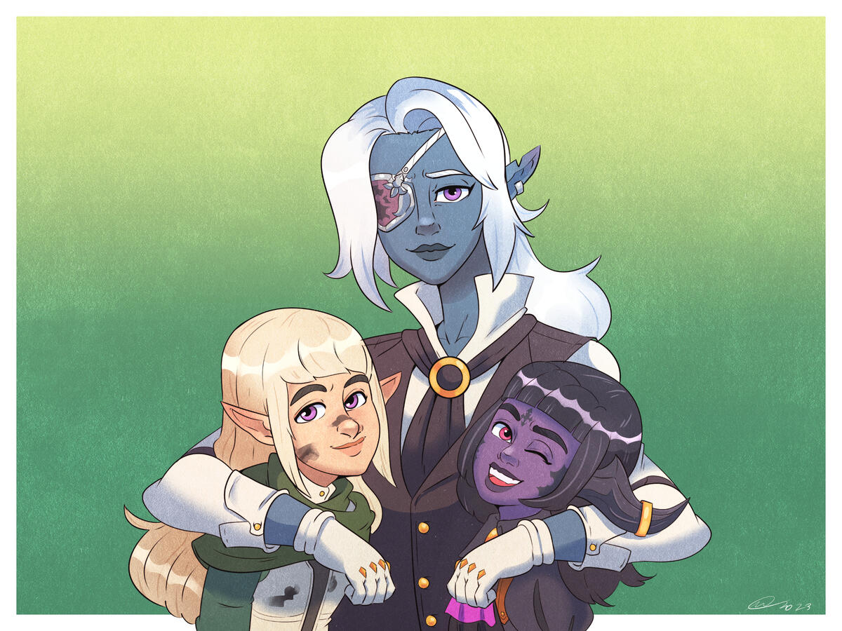 Ilbette and Her Daughters